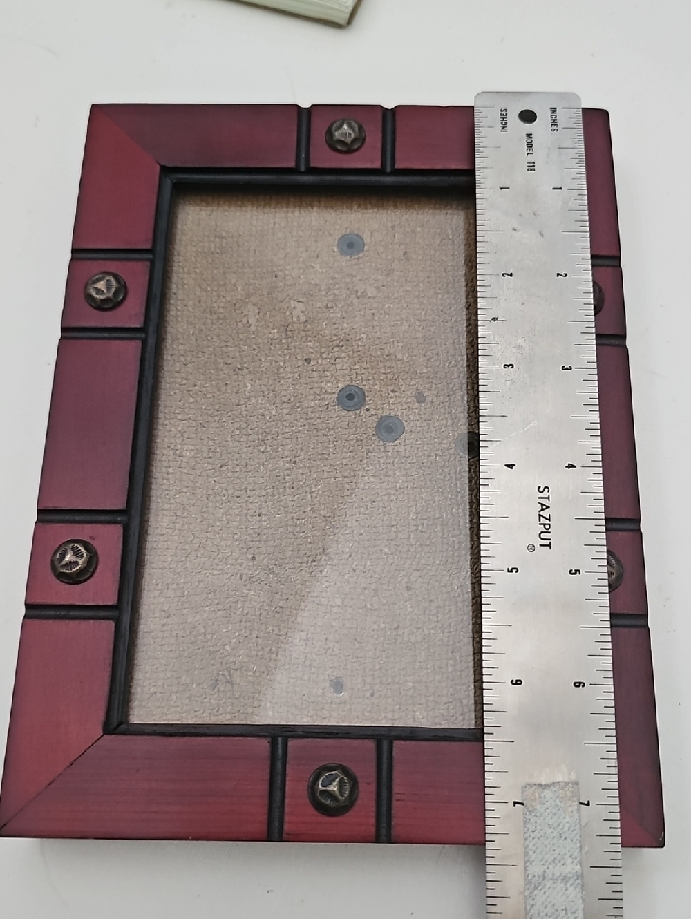 Rosewood Ebony Decorative Photo Frame - Kenrich Style 15846  4 X 6 - Picture 7 of 11